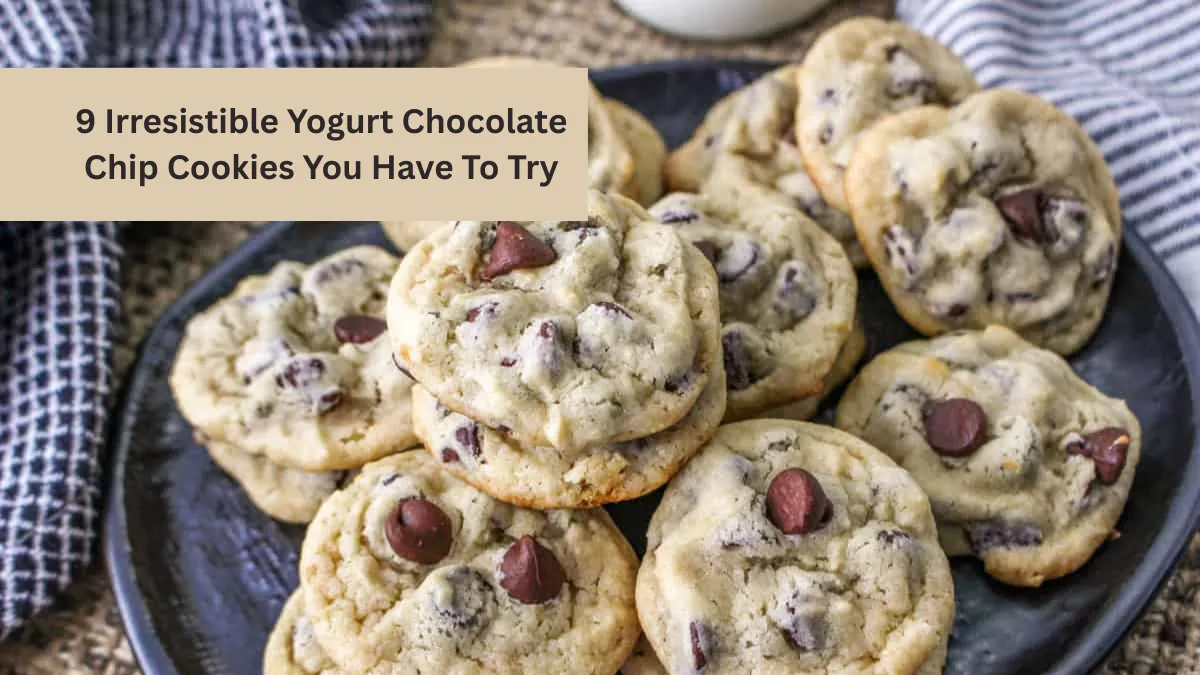 9 Irresistible Yogurt Chocolate Chip Cookies You Have To Try