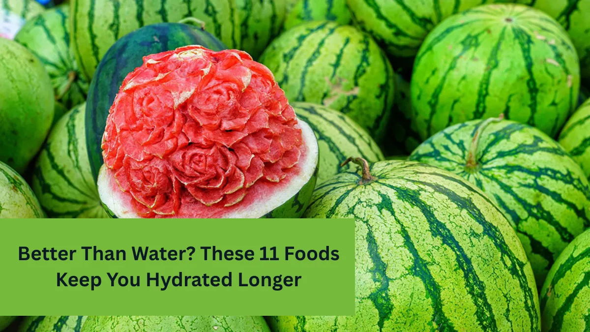 Better Than Water? These 11 Foods Keep You Hydrated Longer