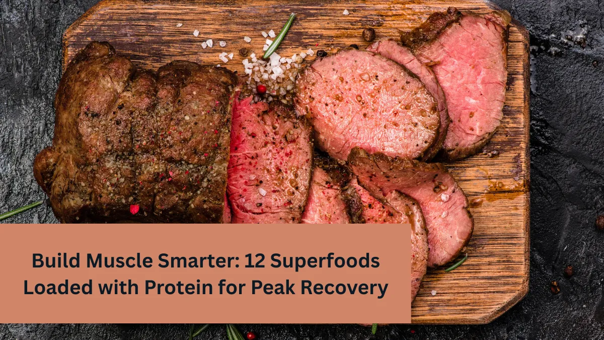 Build Muscle Smarter: 12 Superfoods Loaded with Protein for Peak Recovery